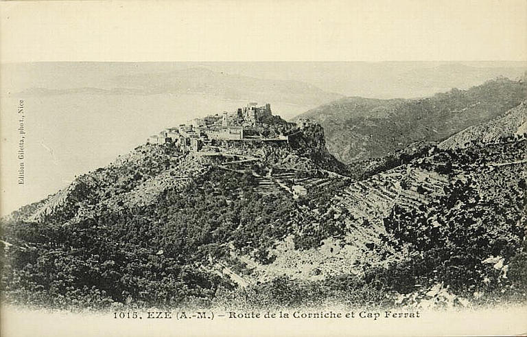 1015 EZE (A.-M.) - ROUTE DE LA CORNICHE ET CAP FERRAT_0