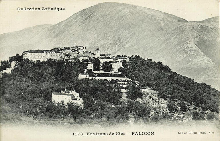 COLLECTION ARTISTIQUE / 1173 ENVIRONS DE NICE - FALICON_0
