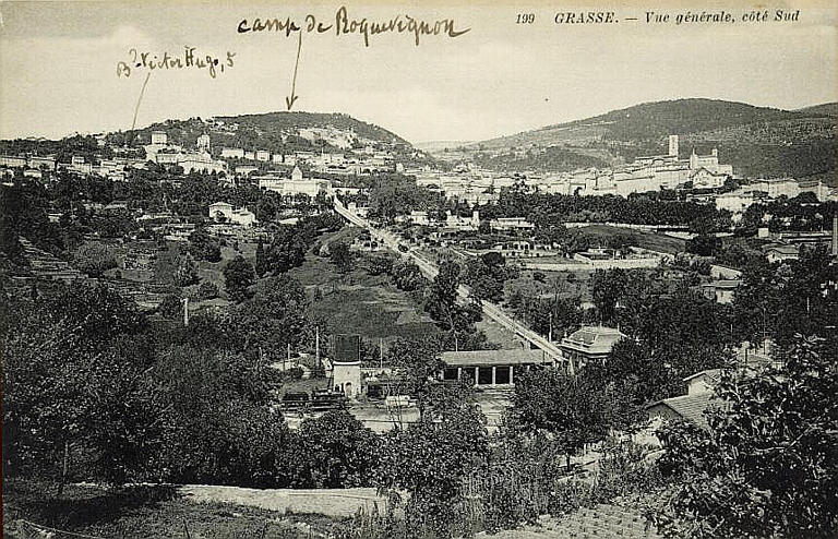 199 GRASSE - VUE GENERALE, COTE SUD_0