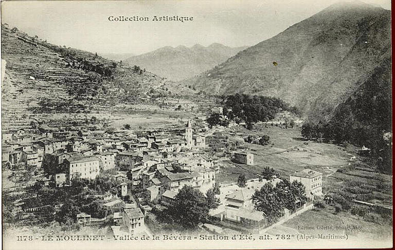 COLLECTION ARTISTIQUE / 1178 LE MOULINET - VALLEE DE LA BEVERA - STATION D'ETE, ALT. 782 m._0