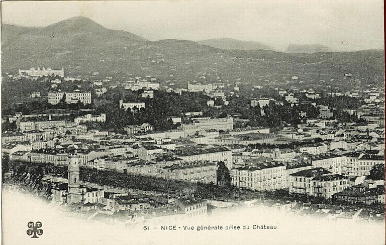 61 NICE - VUE GENERALE PRISE DU CHATEAU_0