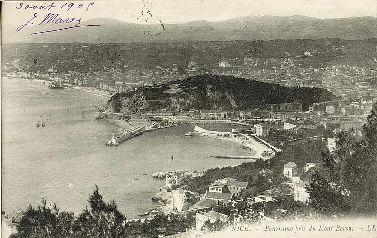 992 NICE - PANORAMA PRIS DU MONT BORON_0