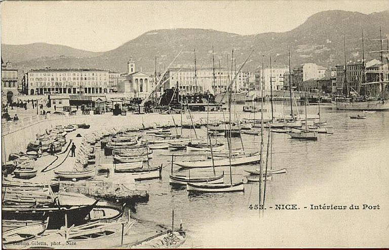 453 NICE - INTERIEUR DU PORT_0