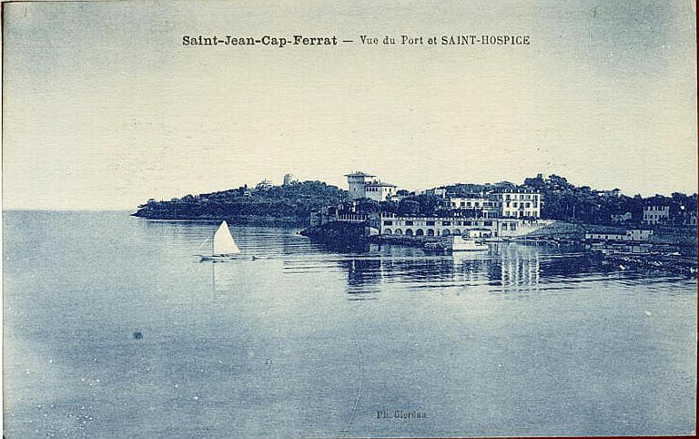 SAINT-JEAN-CAP-FERRAT - VUE DU PORT ET SAINT-HOSPICE_0