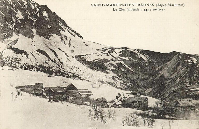 SAINT-MARTIN-D'ENTRAUNES (ALPES-MARITIMES) - LE CLOS (ALTITUDE : 1471 METRES)_0