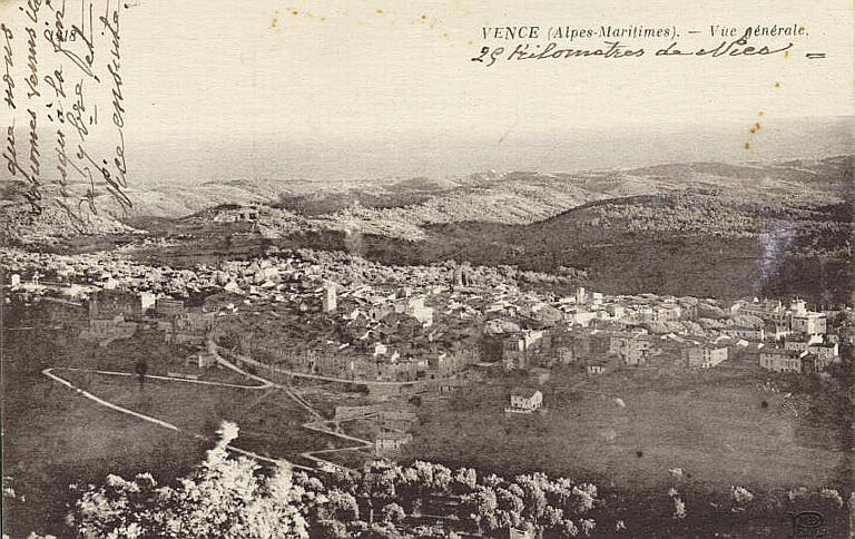 VENCE (ALPES-MARITIMES) - VUE GENERALE_0