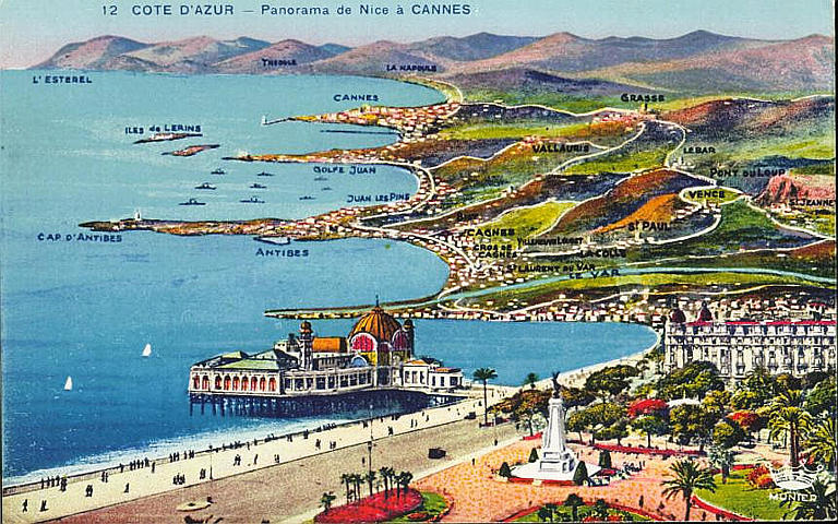 12 COTE D'AZUR - PANORAMA DE NICE A CANNES_0