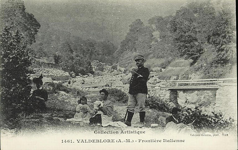 COLLECTION ARTISTQIUE - 1461 VALDEBLORE (A.-M.) - FRONTIERE ITALIENNE_0