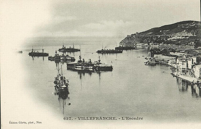 637 VILLEFRANCHE - L'ESCADRE_0