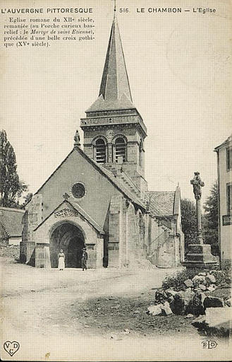 L'AUVERGNE PITTORESQUE - 516 - Le Chambon - l'église_0