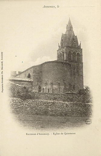 ENVIRONS D'ANNONAY - EGLISE DE QUINTENAS_0