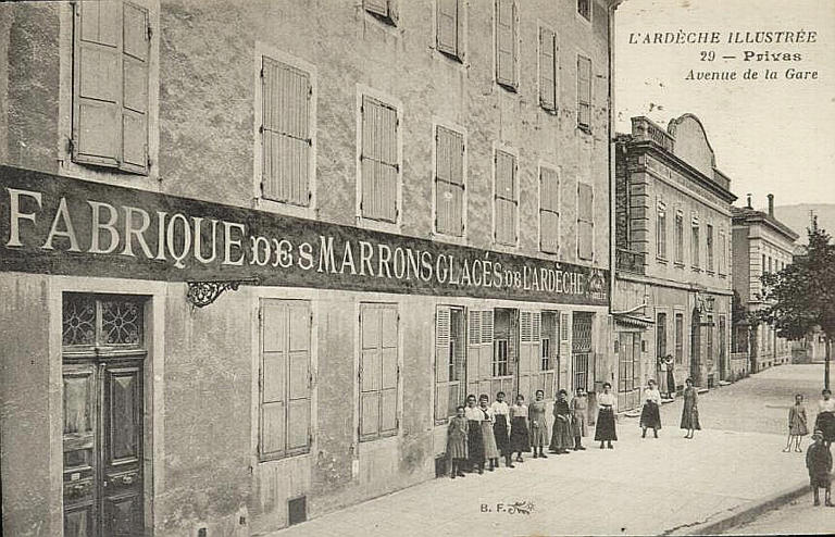 L'ARDECHE ILLUSTREE / 29 PRIVAS / AVENUE DE LA GARE_0