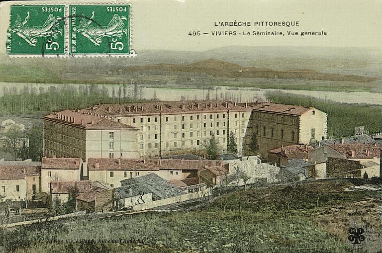 L'ARDECHE PITTORESQUE / 495 - VIVIERS - LE SEMINAIRE, VUE GENERALE