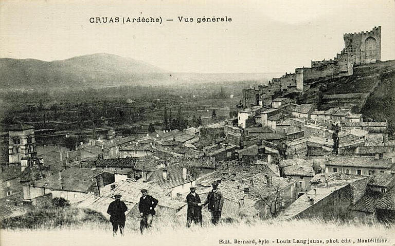 CRUAS (ARDECHE) - VUE GENERALE_0