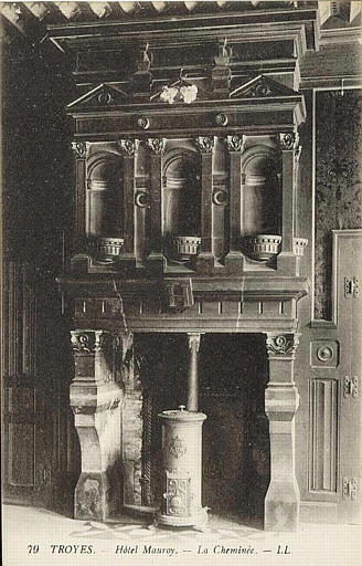 79 TROYES. - Hôtel Mauroy. - La Cheminée_0