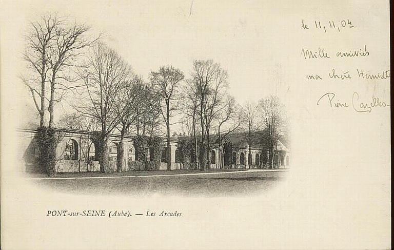 PONT-sur-SEINE. - Les Arcades_0