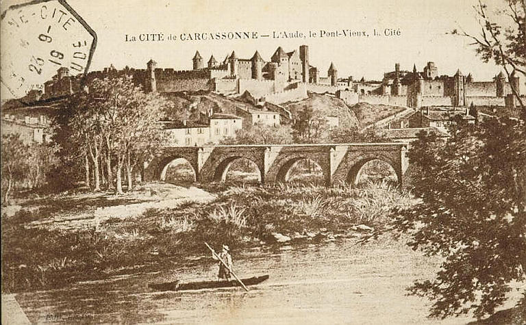 La CITE de CARCASSONNE - L'Aude, le Pont Vieux, la Cité_0