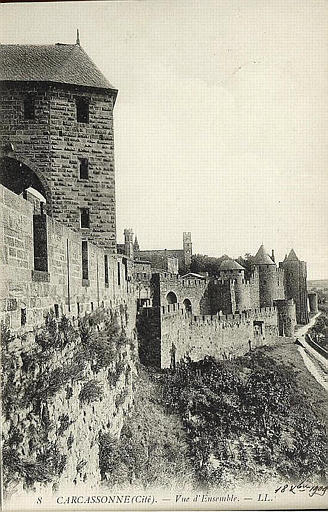 8 CARCASSONNE (Cité). - Vue d'Ensemble_0