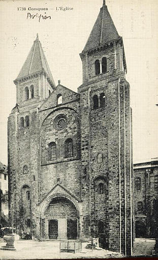 1730 CONQUES -L'EGLISE_0