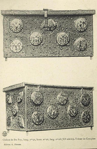 CHASSE DE STE FOY XIE SIECLE - TRESOR DE CONQUES_0