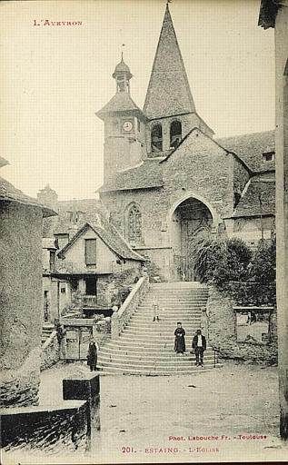 L'AVEYRON - ESTAING - L'EGLISE_0