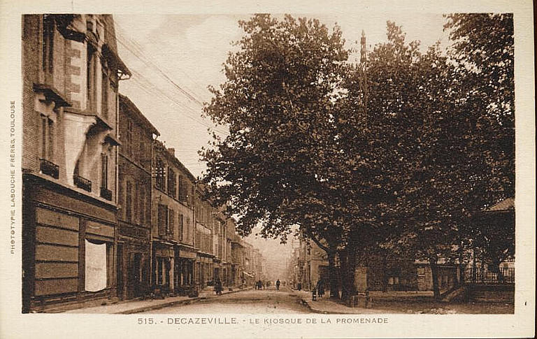 515 - DECAZEVILLE - LE KIOSQUE DE LA PROMENADE_0