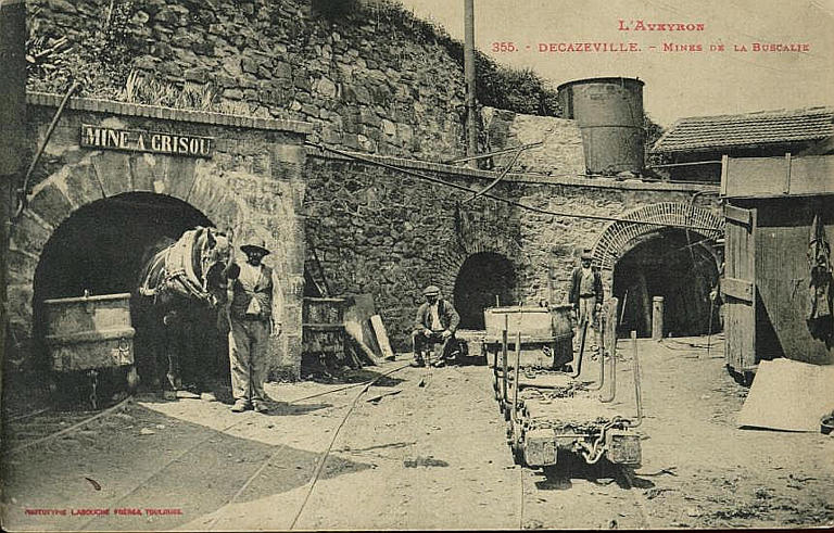 L'AVEYRON / 355 - DECAZEVILLE - MINES DE LA BUSCALIE_0