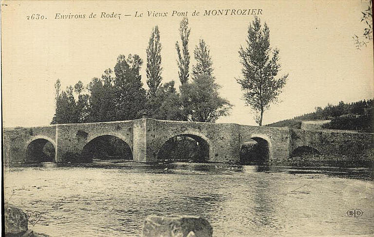 2630. Environs de Rodez - Le Vieux Pont de MONTROZIER_0