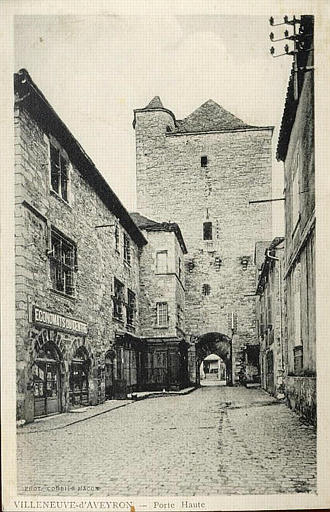 VILLENEUVE-d'AVEYRON - Porte Haute_0