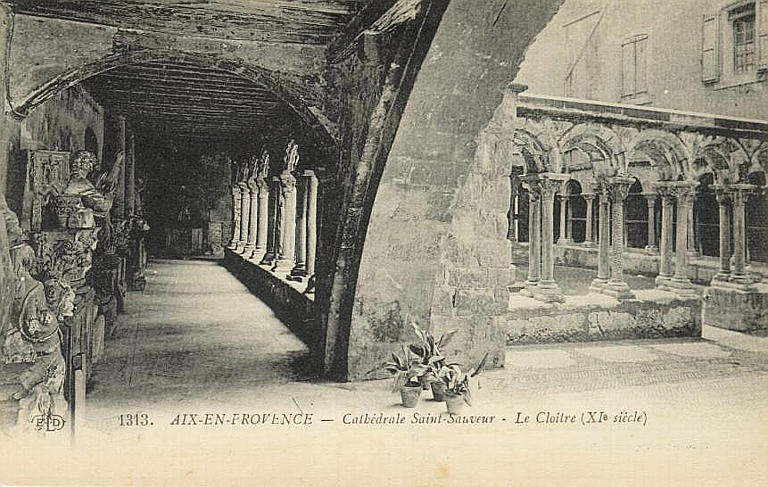 1313. AIX-EN-PROVENCE - CATHEDRALE SAINT-SAUVEUR - LE CLOITRE (XIe SIECLE)_0