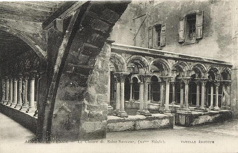 AIX-EN-PROVENCE - LE CLOITRE DE ST SAUVEUR, (XIe SIECLE)_0