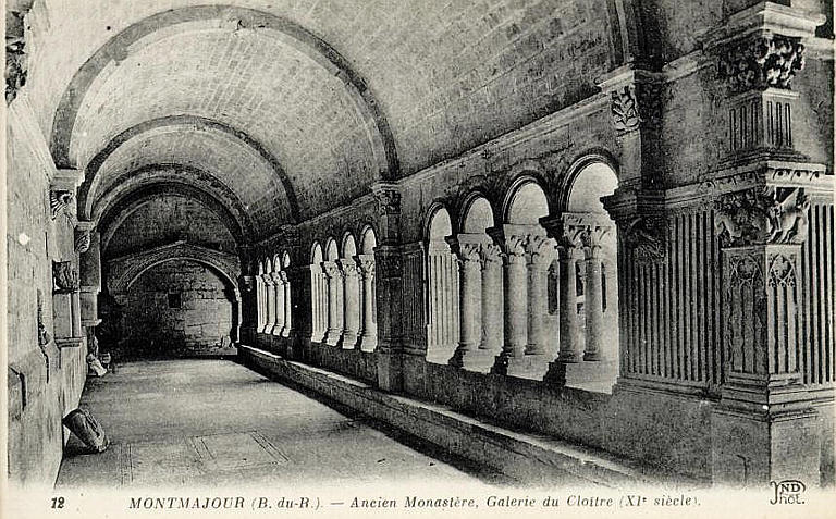 12 MONTMAJOUR - ANCIEN MONASTERE, GALERIE DU CLOITRE (XIe SIECLE)_0