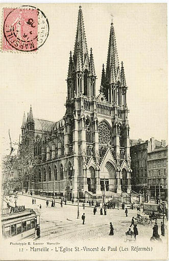 12 MARSEILLE - L'EGLISE ST VINCENT DE PAUL (LES REFORMES)_0