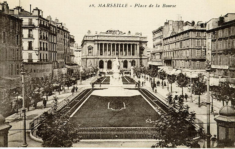 18 MARSEILLE - PLACE DE LA BOURSE_0