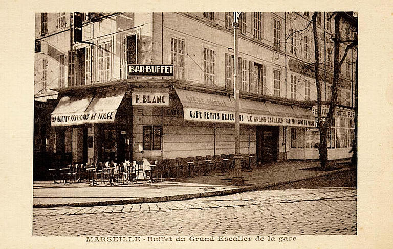 MARSEILLE - BUFFET DU GRAND ESCALIER DE LA GARE_0