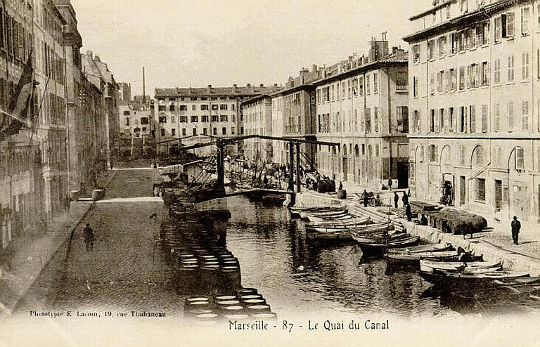 87 MARSEILLE - LE QUAI DU CANAL_0