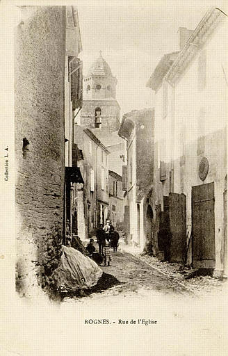 ROGNES - RUE DE L'EGLISE_0
