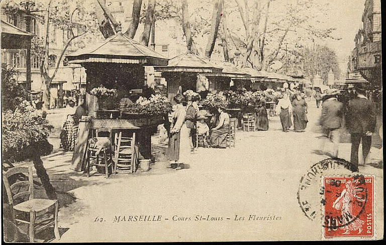 62 MARSEILLE - COURS ST-LOUIS - LES FLEURISTES_0