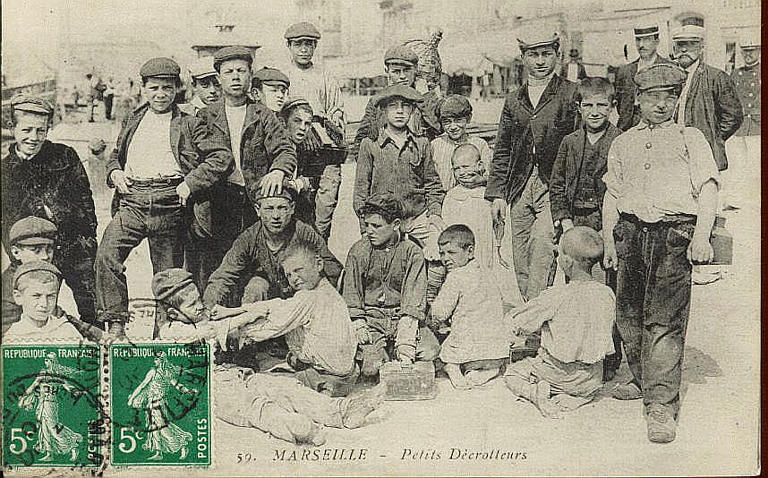 59 MARSEILLE - PETITS DECROTTEURS_0