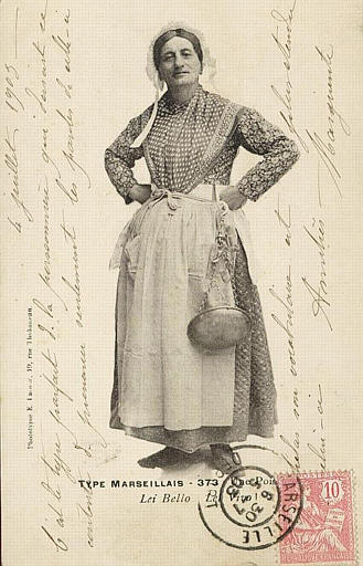 TYPE MARSEILLAIS 373 - UNE POISSONNIERE - LEI BELLO_0