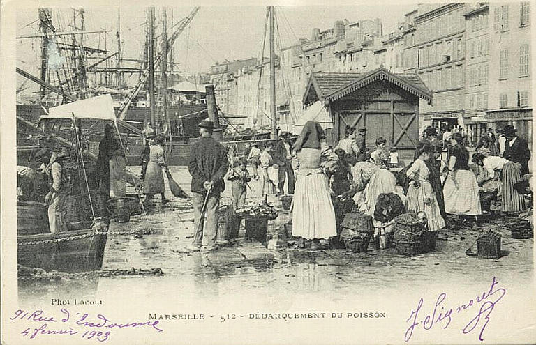 MARSEILLE 512 - DEBARQUEMENT DU POISSON_0