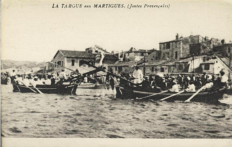 LA TARGUE AUX MARTIGUES - (JOUTES PROVENCALES)_0