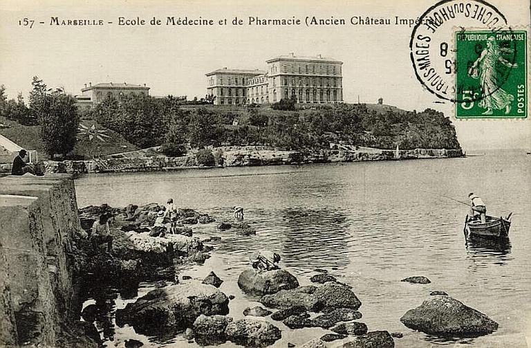 157 - MARSEILLE. - Ecole de Médecine et de Pharmacie (Ancien Château Impérial)_0