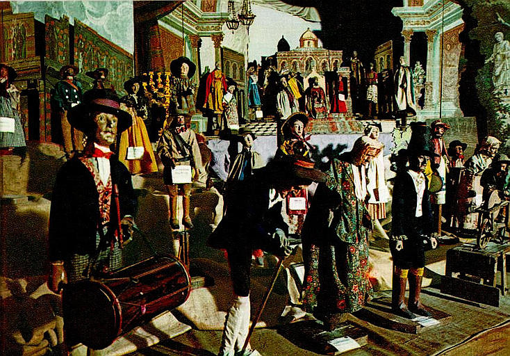 LA CAPITALE DE LA PROVENCE / AIX-EN-PROVENCE (B.d.R.) - Musée du Viel Aix / Crèche mécanisée et parlante (1830-1911) / 13.136_0