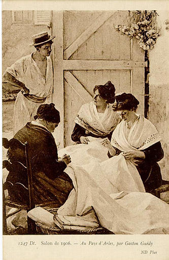 1257 Salon de 1906. - Au Pays d'Arles, par Gaston Guédy_0