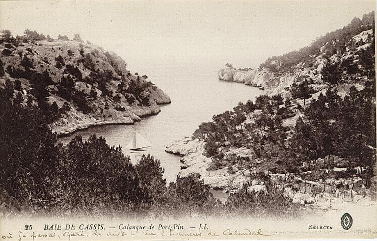 25 BAIE DE CASSIS . - Calanque du Port-Pin_0