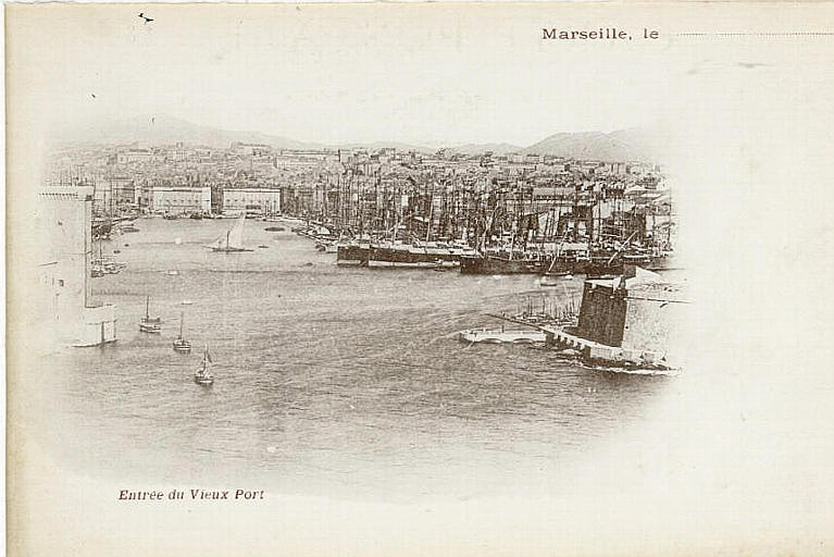 MARSEILLE - ENTREE DU VIEUX PORT_0
