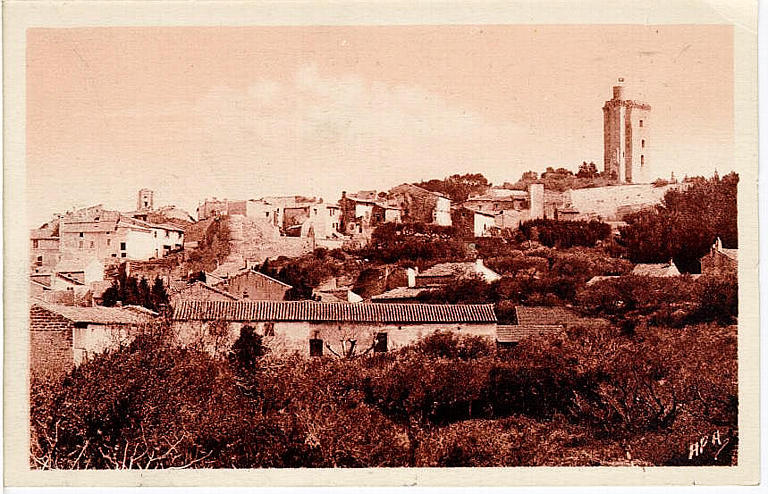 Les bouches-du-Rhône illustrées / 1. BARBENTANE. Vue générale_0