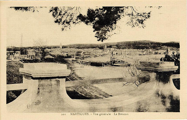 202. MARTIGUES. - Vue générale Le Brescon_0