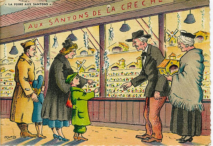 'LA FOIRE AUX SANTONS' / SCENES MARSEILLAISES_0